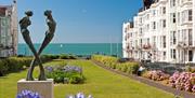 The Steine and View down to the Sea