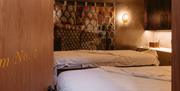 A treatment room at the Field Trip Spa, Brighton