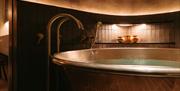 Copper relaxation bath at Field Trip Spa, Brighton