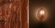 A light fitting at the Field Trip Spa, Brighton