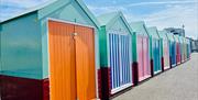 Colourful Hove Huts
