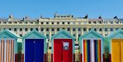 Colourful Hove Huts