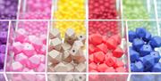 Lots of different coloured beads