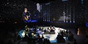 Photo of taken at the David Bowie: You're Not Alone immersive exhibition
