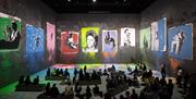 Photo of taken at the David Bowie: You're Not Alone immersive exhibition