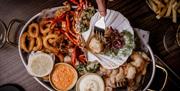 Seafood platter