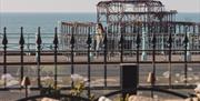 View of the West Pier from The Pearly Cow.