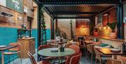 The terrace at The Permit Room