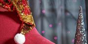 Malmaison - back of Santa's head