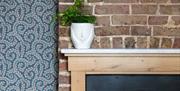Fredellen apartments fireplace