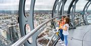 Brighton i360 - children looking out