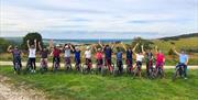 Great British Wine Tours - ebiking to vineyards