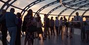 Brighton i360 - evening event on the pod