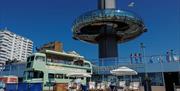 Brighton i360 - nyetimber bus