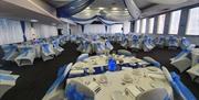 Brighton centre - dinner set up