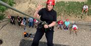 abseiling