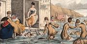 Regency bathers drawing