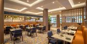 The restaurant at The Maldron.