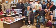 People in a shop