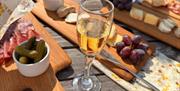 Wine and cheese