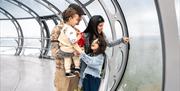 A family at Brighton i360