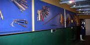 Old Police Cells - truncheons