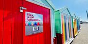 Colourful Hove Huts