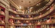 Credit: Morley von Sternberg. Inside the stunning auditorium of the Theatre Royal Brighton