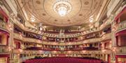 Credit: Morley von Sternberg. Inside the stunning auditorium of the Theatre Royal Brighton