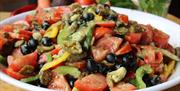 A delicious plate of food at Foodilic