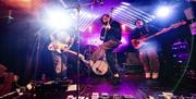Image courtesy of Nathalie von Rotz. Rum Jungle perform at the Komedia, as part of the Great Escape Festival.