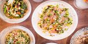 Small plates ready to share.