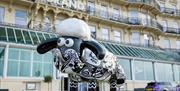 Shaun by the Sea sculpture