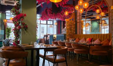 Gorgeous interior at Jamun