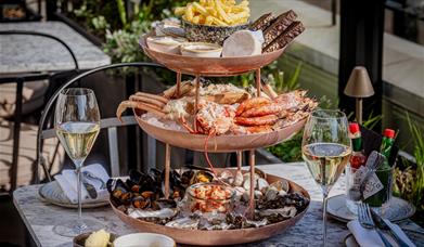 Seafood platter