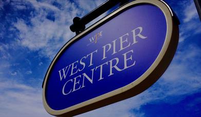 West Pier Centre - sign