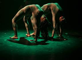 Brighton Fringe Circus Abyssinia performers