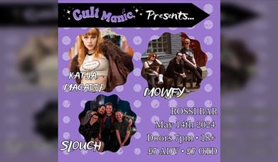 Cult Manic Presents: Katja Macabre, Mowfy & SLOUCH