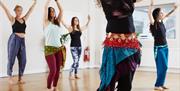 Dancing Bollywood style class