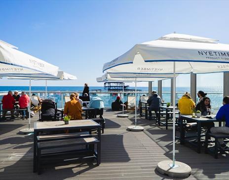 West Beach cafe bar terrace