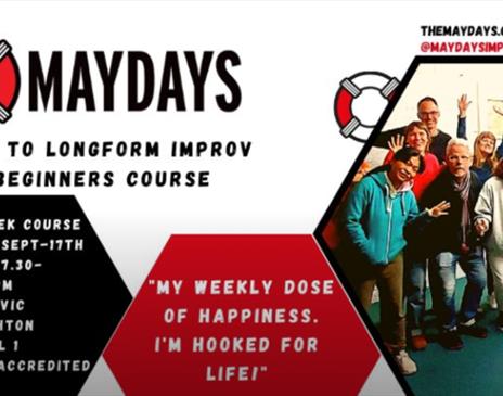 In Real Life Level 1 Of The Maydays Longform Improvised Comedy Courses – Cpd Accredited.