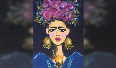 Paint the iconic Frida Kahlo
