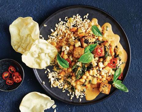Learn.Cook.Dine -- Vegan Indian Thali