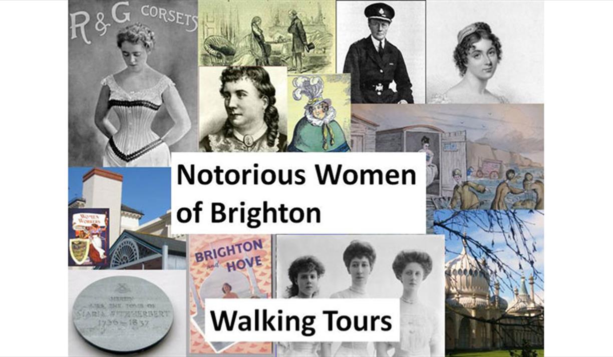 History Women Brighton - promotional postcard