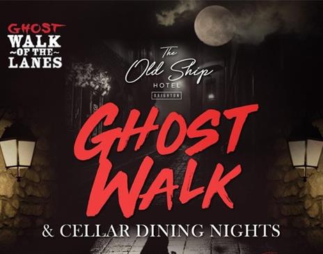 Ghost Walk Cellar Dining Event