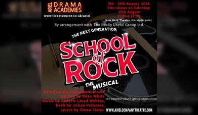Ariel School of Rock the Musical - Youth production