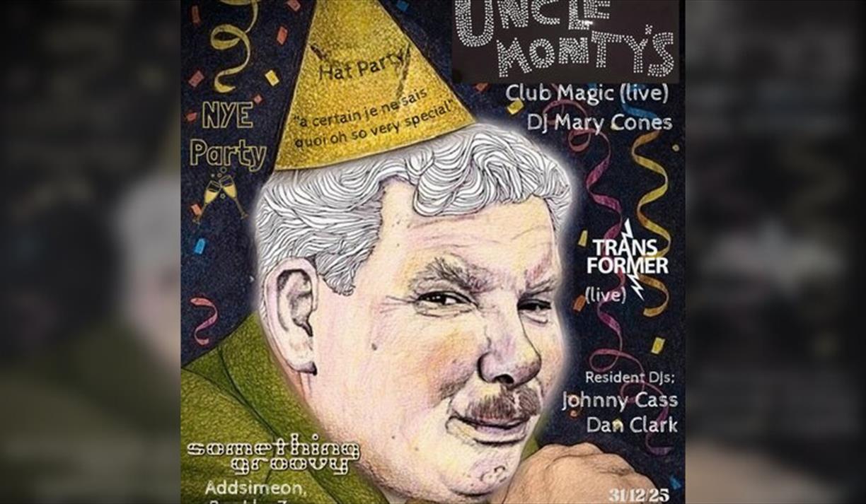 Uncle Monty's NYE @ Brighton Electric Uncle Monty's NYE @ Brighton Electric