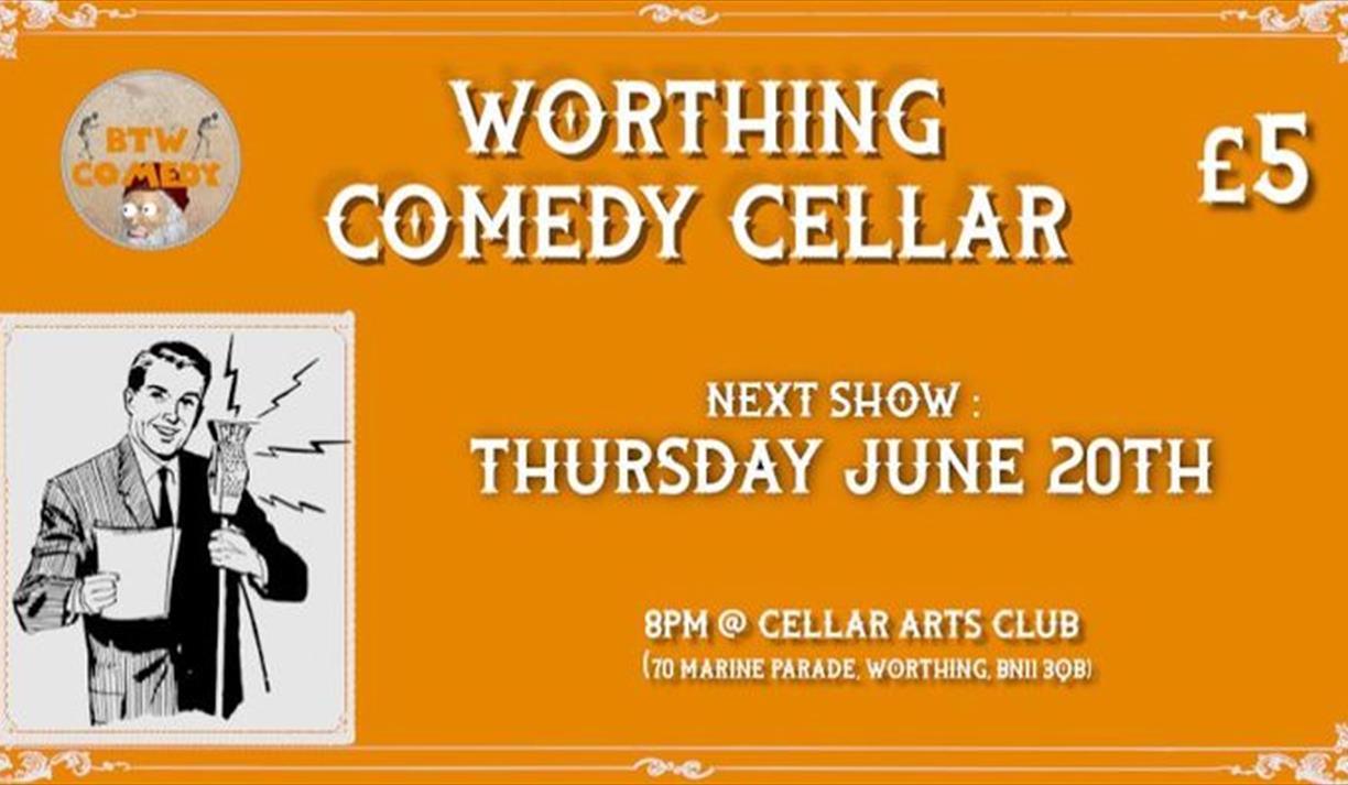 Worthing Comedy Cellar - Festival Special!