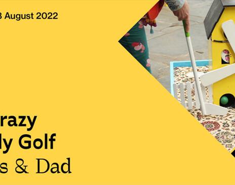 'My Crazy Family Golf' by Watts & Dad at Fabrica Gallery