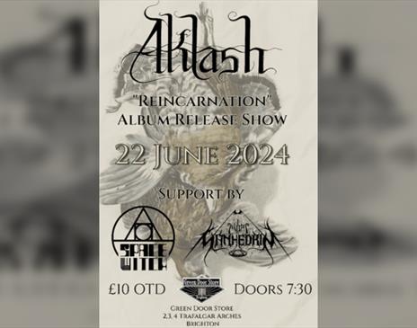 Aklash - Reincarnation Release show @ The Green Door // Brighton
